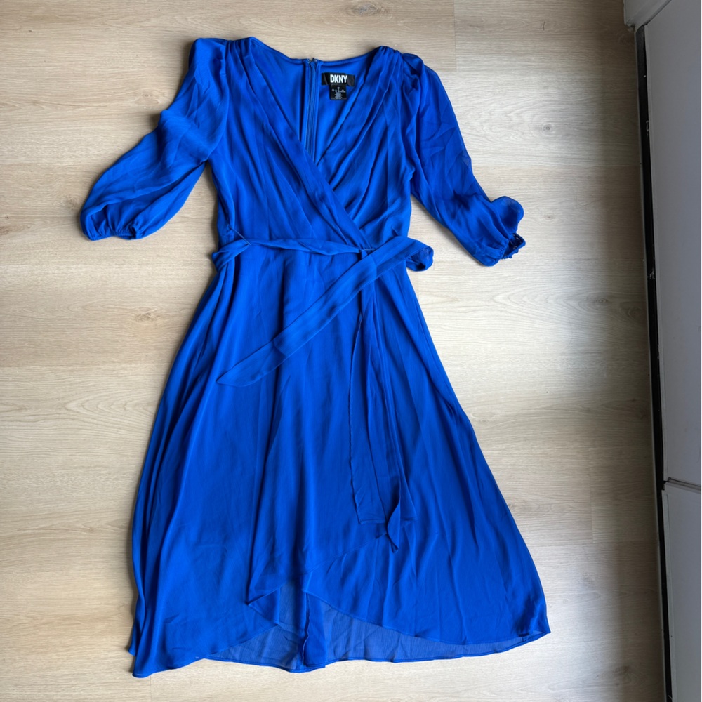 DKNY Royal Blue Dress